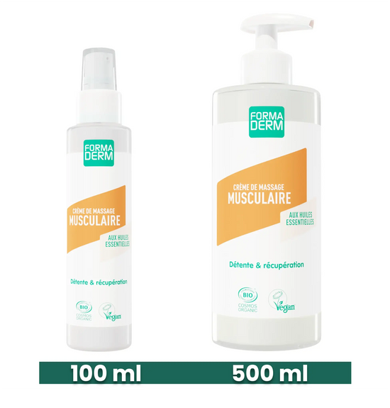 creme massage musculaire formaderm 100 ml, 500 ml