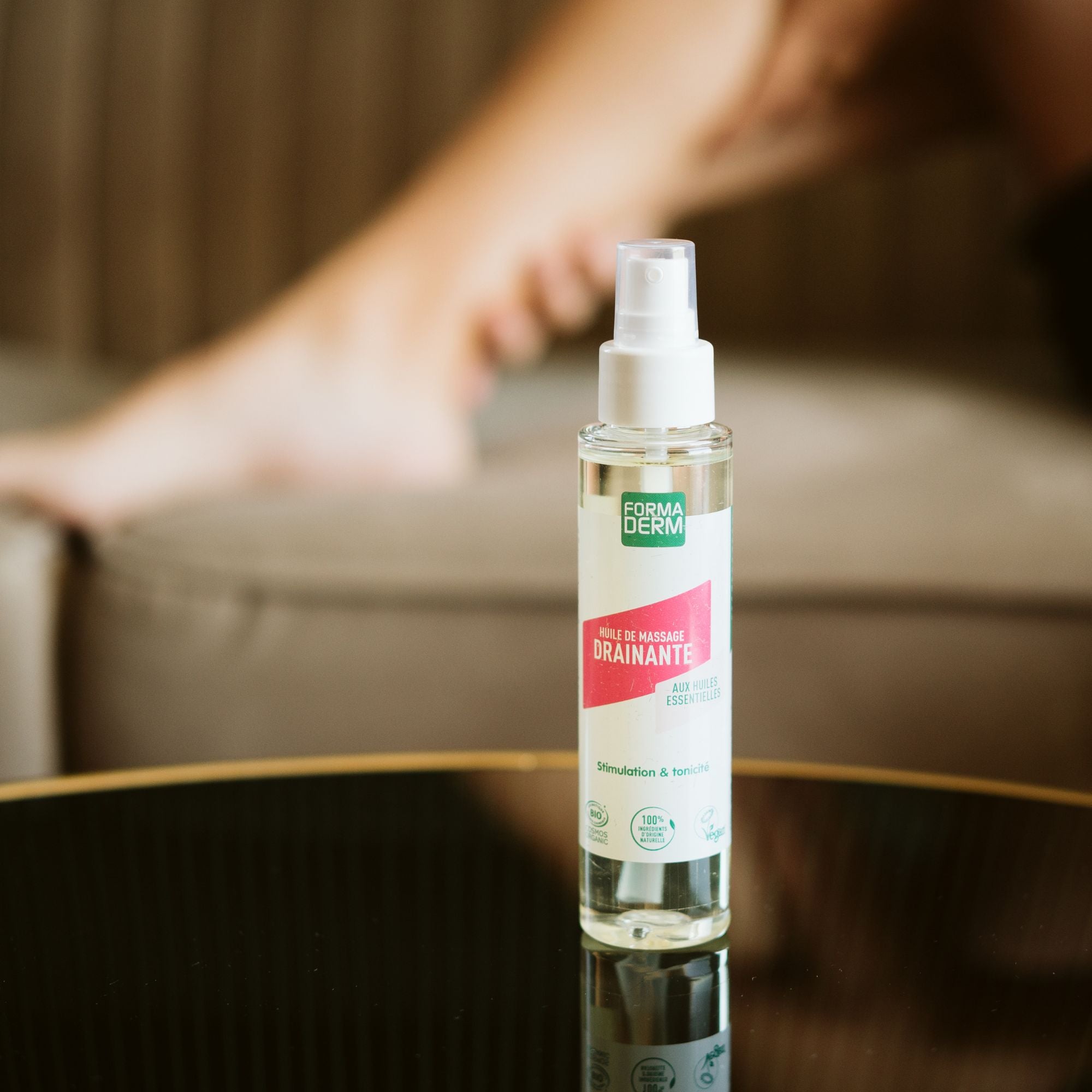 Huile de massage Drainante certifiée BIO 100ml