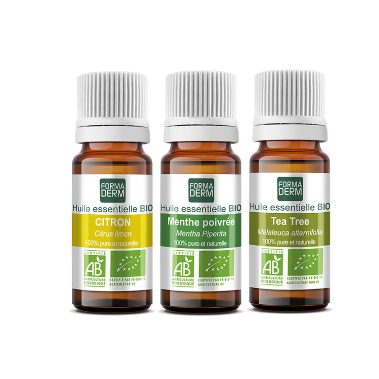 KIT HUILES ESSENTIELLES MAISON SAINE