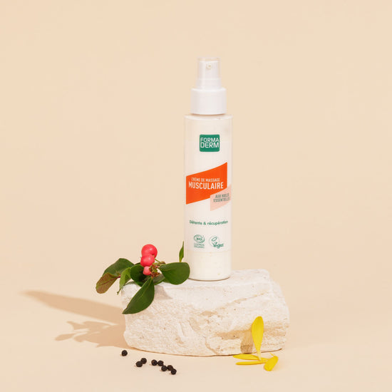 Crème de massage Musculaire Arnica et gaulthérie certifiée BIO 100ml