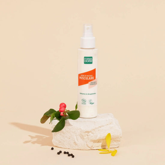 Crème de massage Musculaire Arnica et gaulthérie certifiée BIO 100ml Formaderm