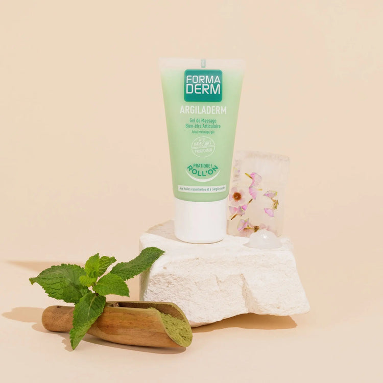 Roll-on Gel argile verte Argiladerm bien-être articulaire 50ml Formaderm