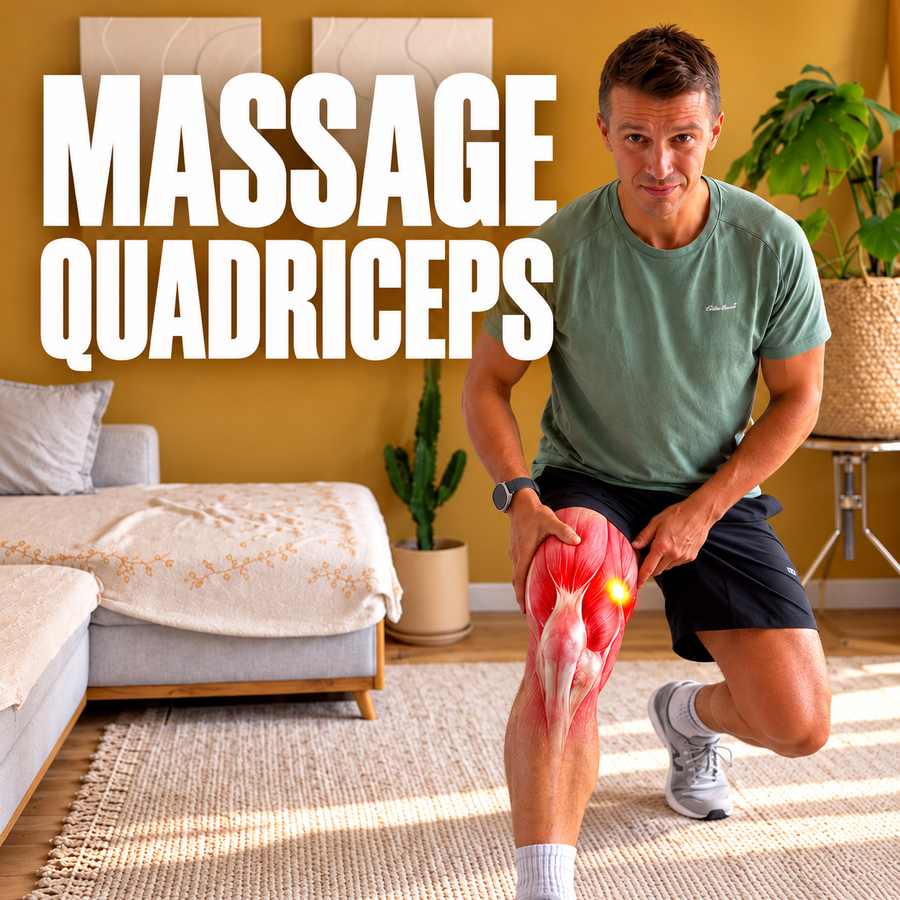 Récupération sportive : massage pour jambes lourdes