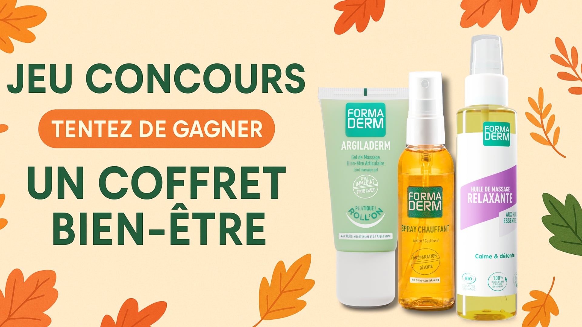 Un coffret bien-être à gagner