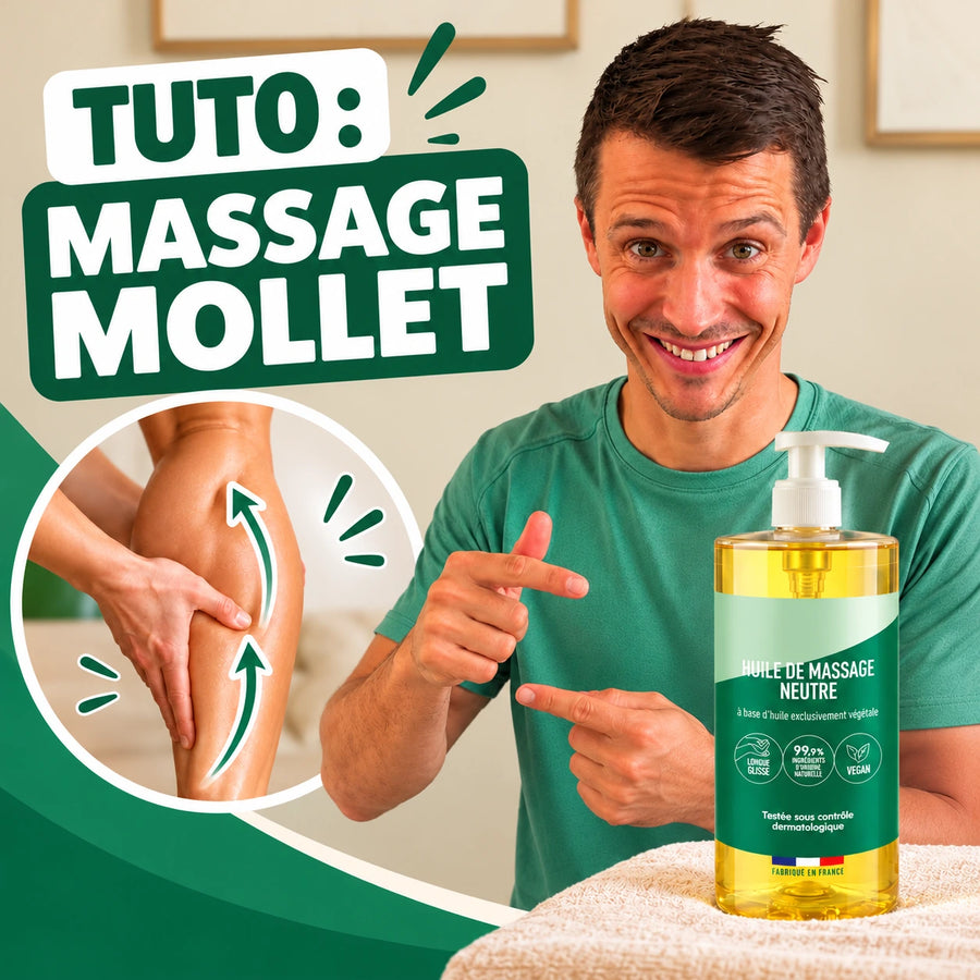 Tuto massage du mollet