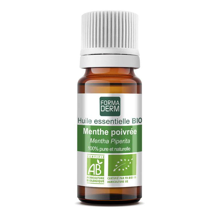 Huile essentielle de Menthe Poivrée - Flacon goutte 10ml