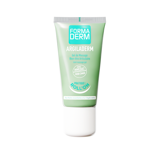 Roll-on Gel argile verte Argiladerm bien-être articulaire 50ml