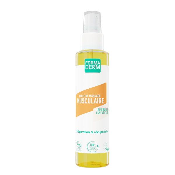 Huile de massage Musculaire Arnica et Gaulthérie certifiée BIO 100ml